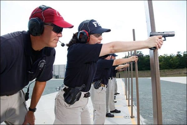 FBI Agents Target Shooting