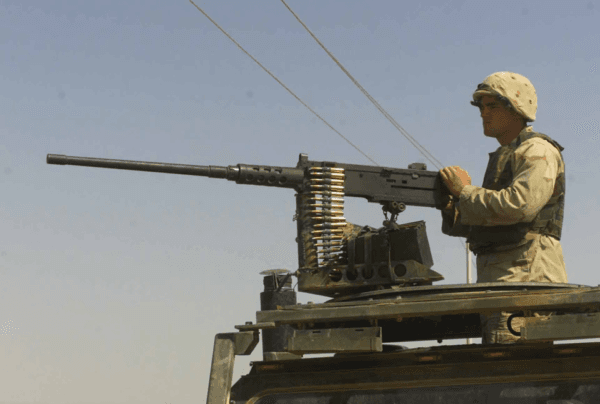 Modern Mounted M2 Browning