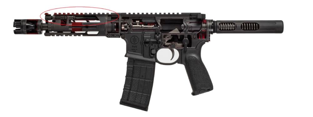 PWS Piston Cutaway, Piston Highlight