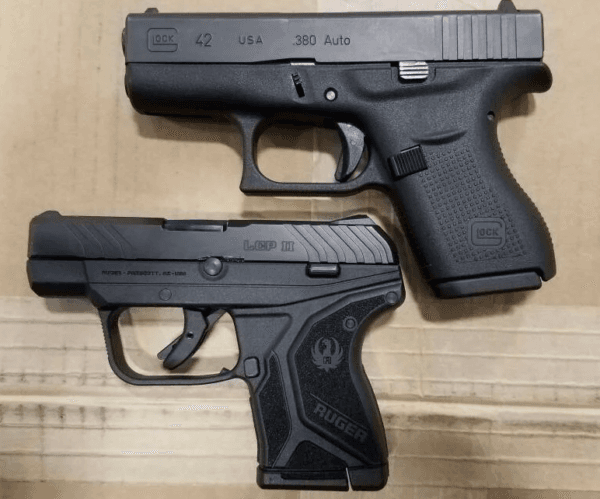 Glock 43 vs LCP 2