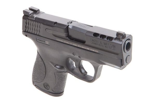 Smith & Wesson Performance Center Ported M&P9 Shield Slide Reverse View