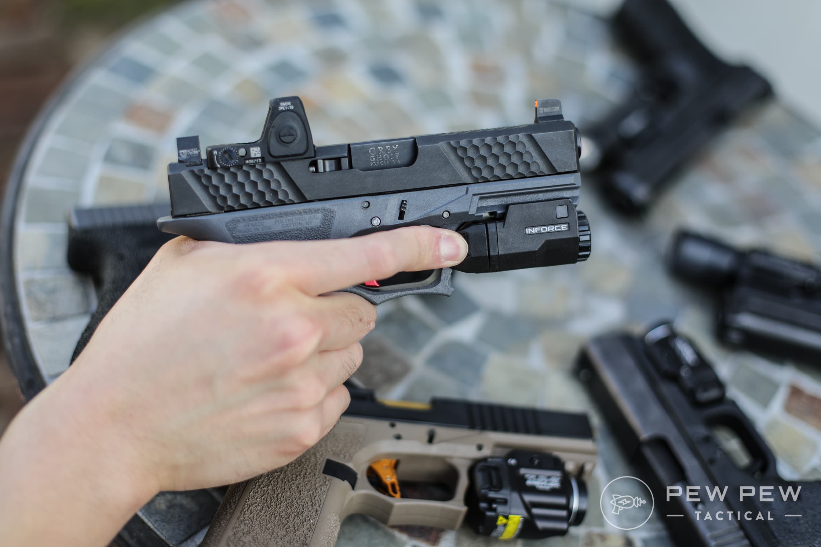 Inforce APLc on P80 Glock 19
