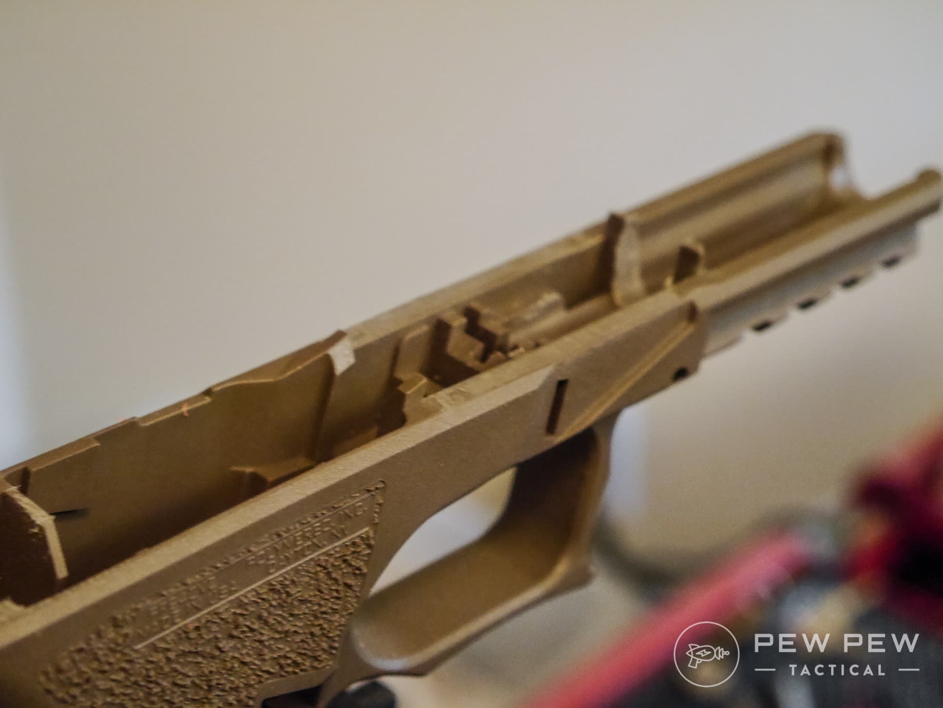 End Result Polymer80 Rail Area
