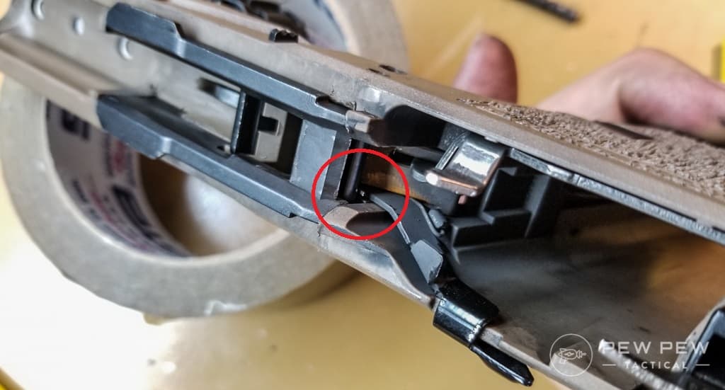Slide Stop Lever Install