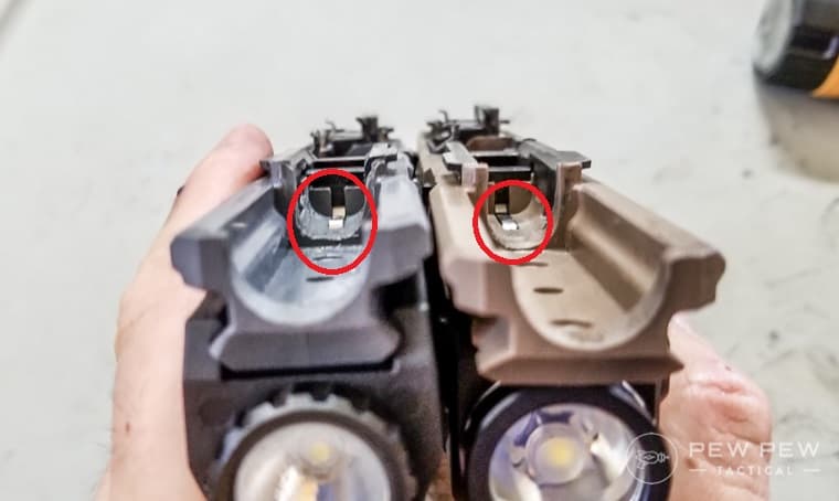 Slide Lock Spring Snag