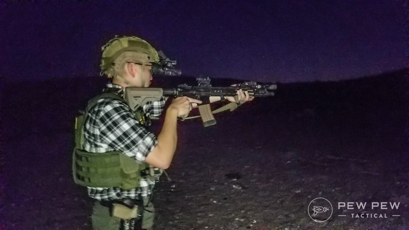 Looking Good with NVGs in the Desert