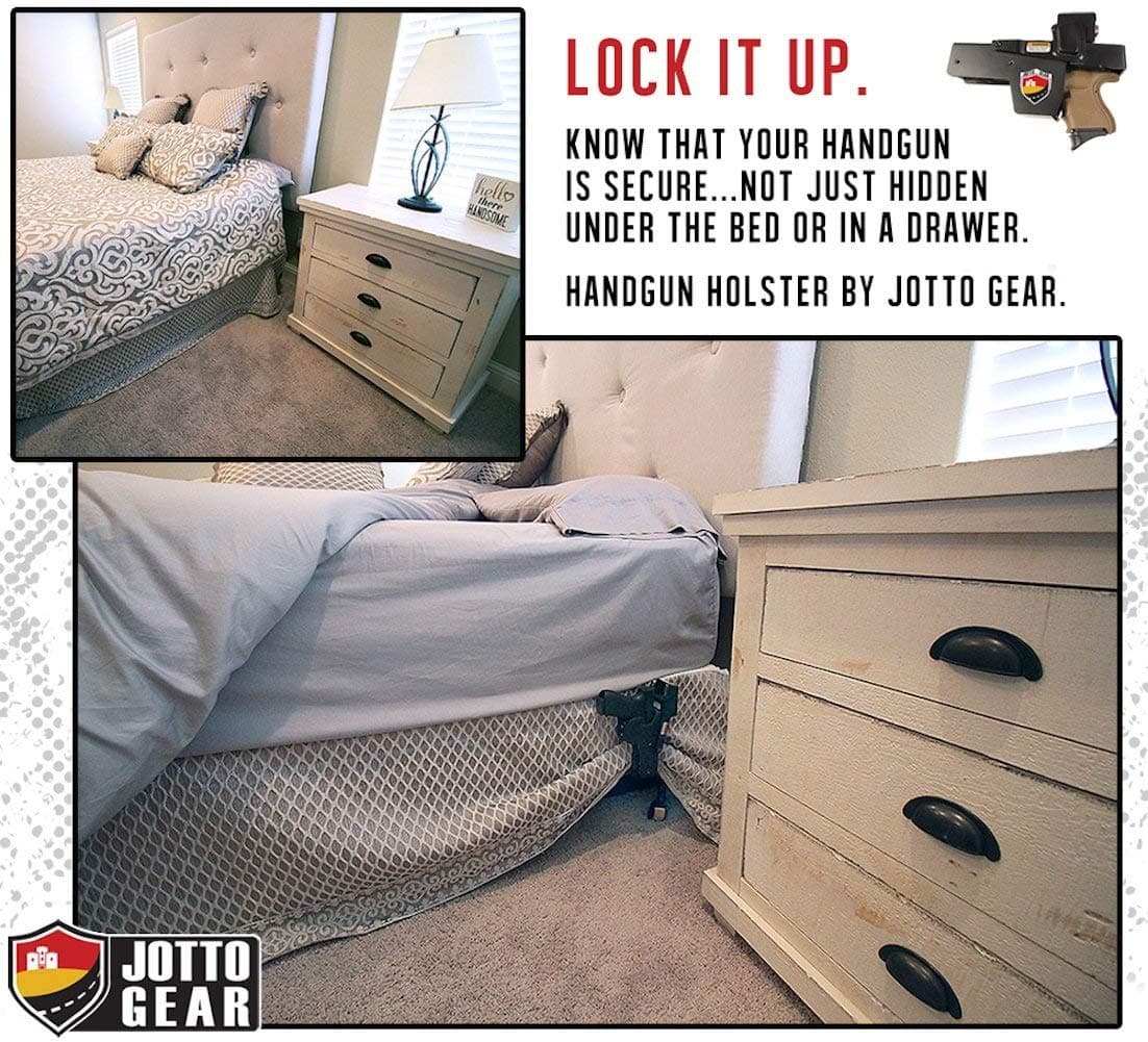 Steel Holster on Bed