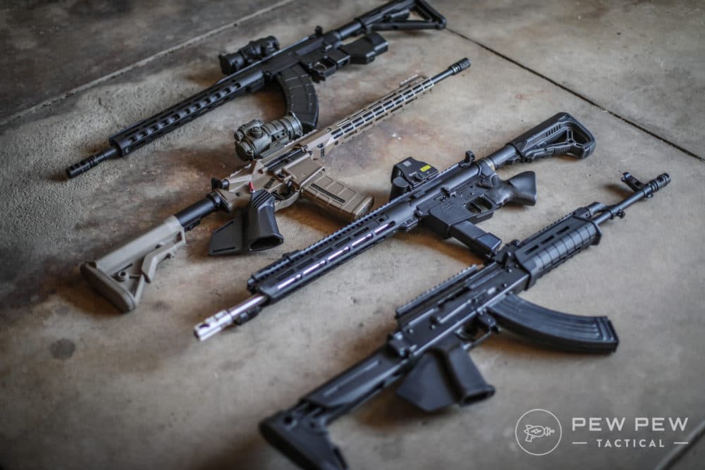 CA Featureless Rifle Grips
