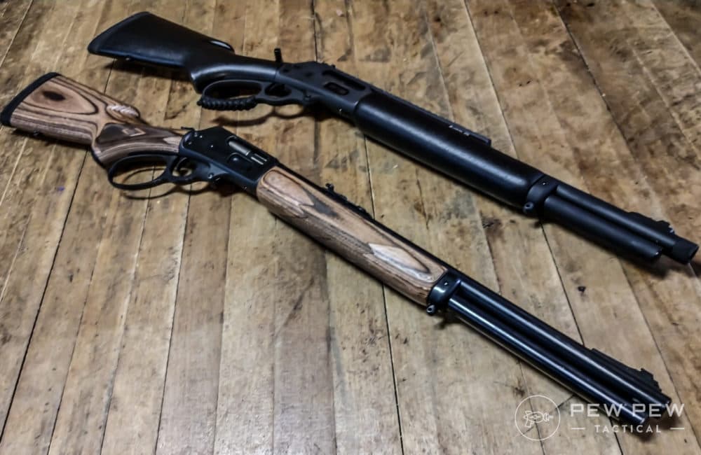 Marlin .45-70 angled