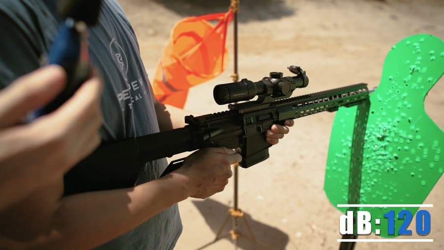 .308 Brakes, Side Blast & Decibel Testing