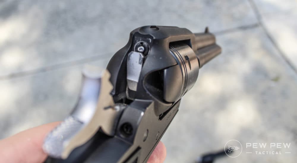 Ruger Wrangler transfer bar (2)
