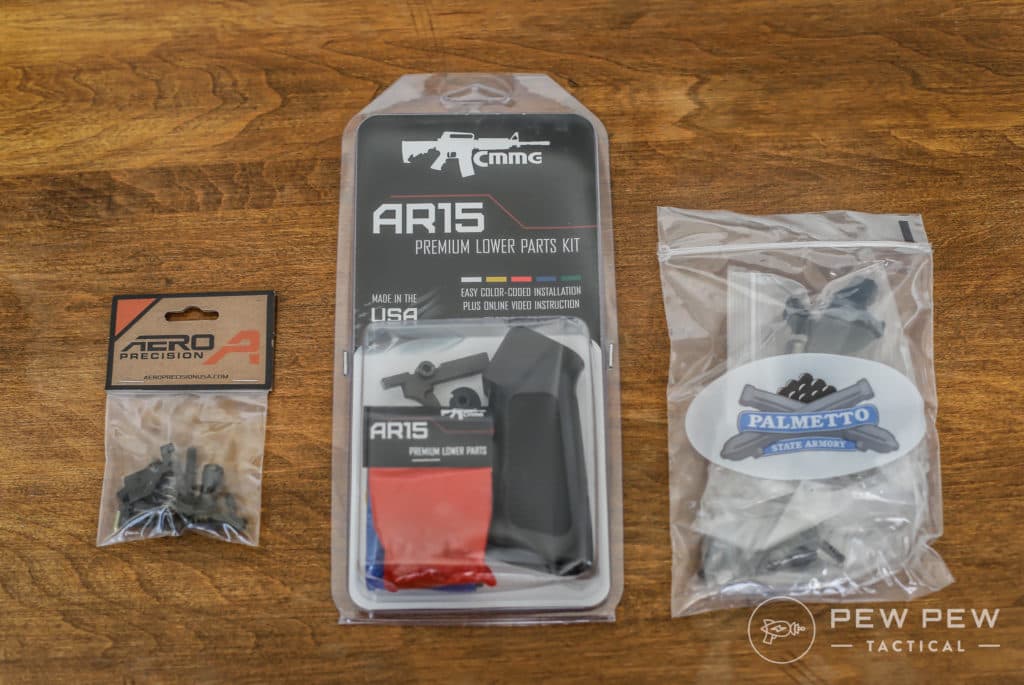 Post Thumbnail Image for post: Best AR-15 & AR-10 Lower Parts Kits (LPK)