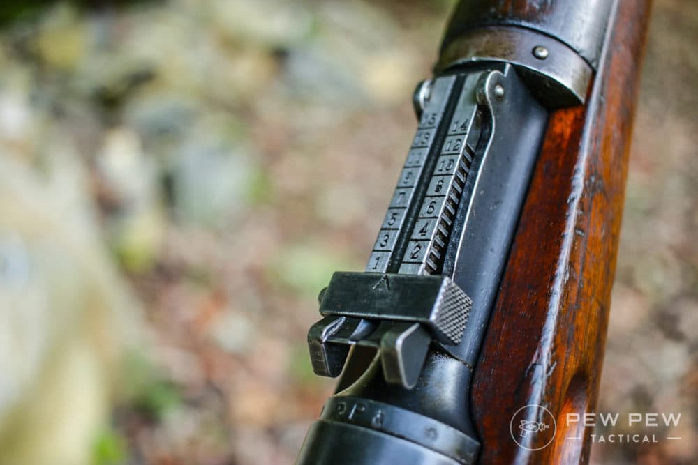 K31 rear sight
