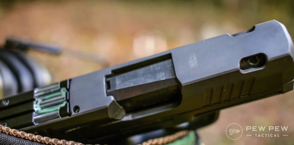 Sig P365 SAS Top of Slide