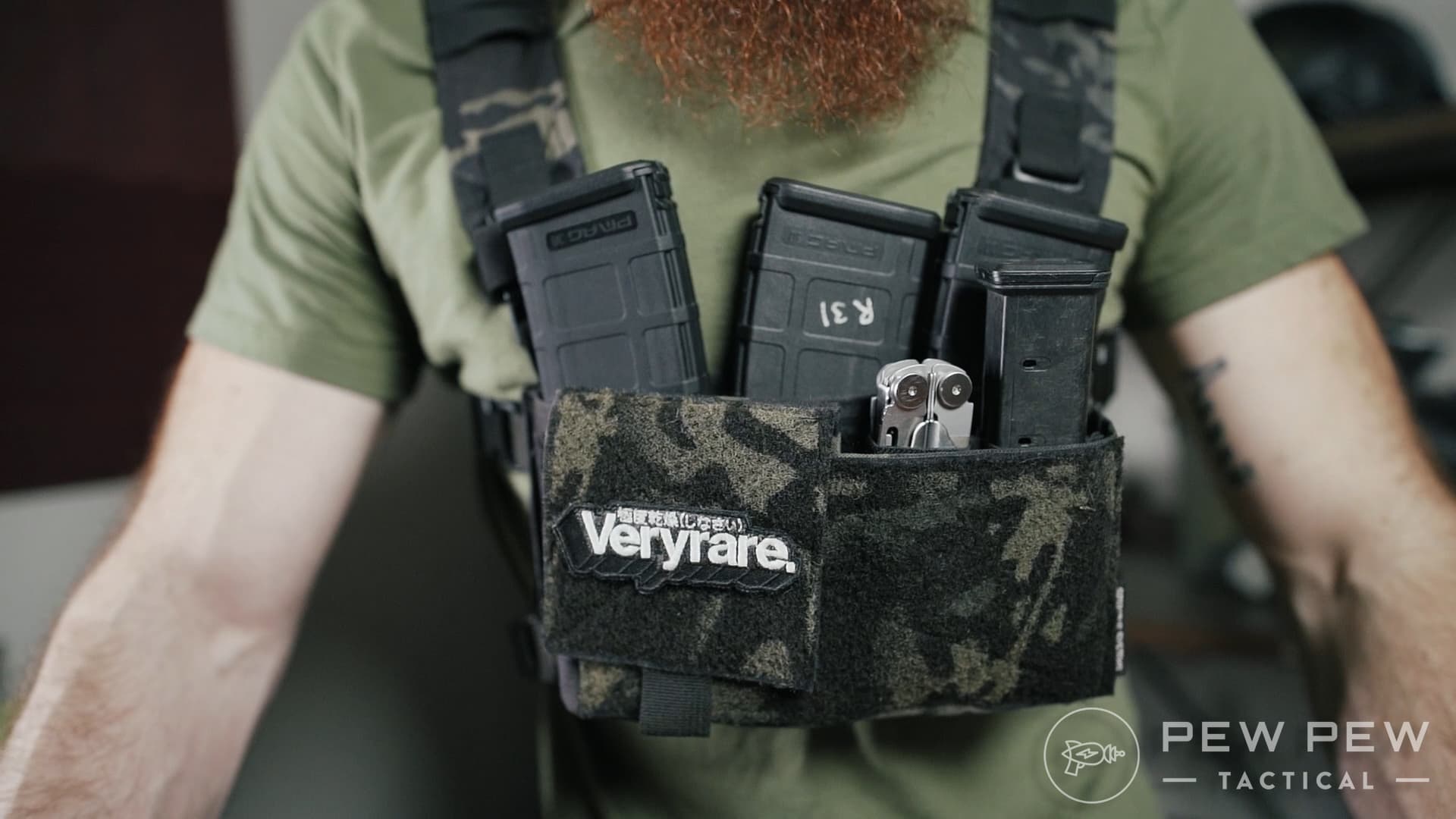 Spiritus Microfight Chest Rig Multicam Black