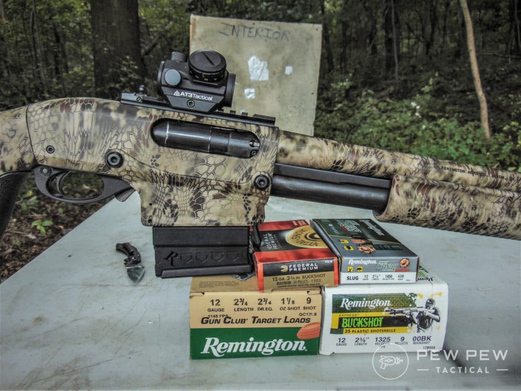 HD Overpen test 870 shotgun and ammo