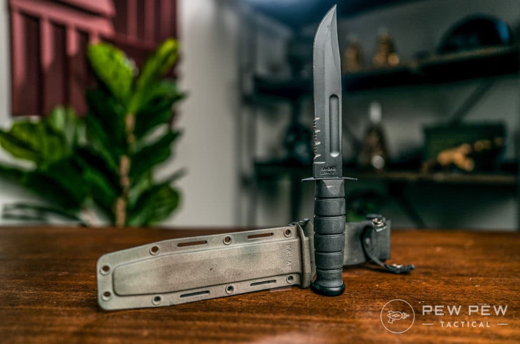 Ka-Bar full size with sheath