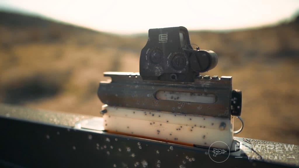 EOTech EXPS 3 .410 Birdshot Damage