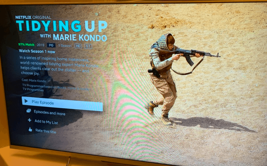 Marie Kondo Glitch