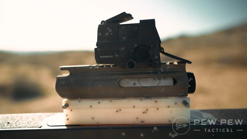 Sig Sauer Romeo .410 Birdshot Damage