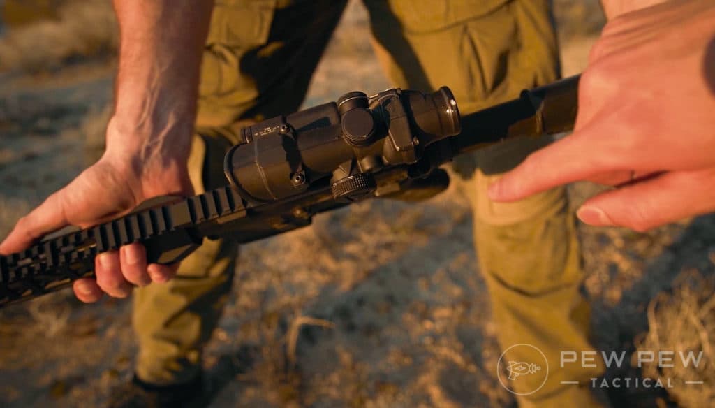 Trijicon TA-02 ACOG Drop Damage