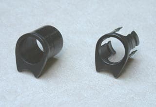 Barrel bushing picture left, collet bushing picture right. (Photo courtesy M1911.org)