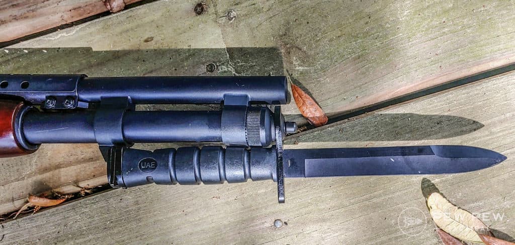 Mossberg Retro Shotguns, 590 with bayo