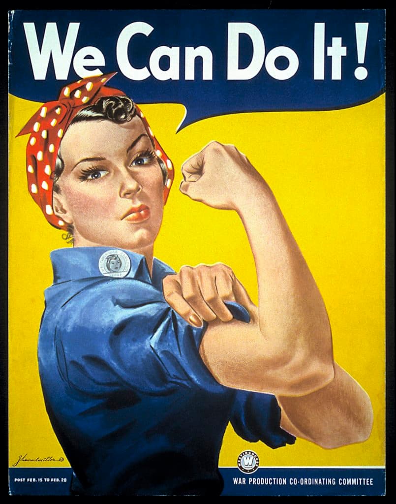 We can do it poster