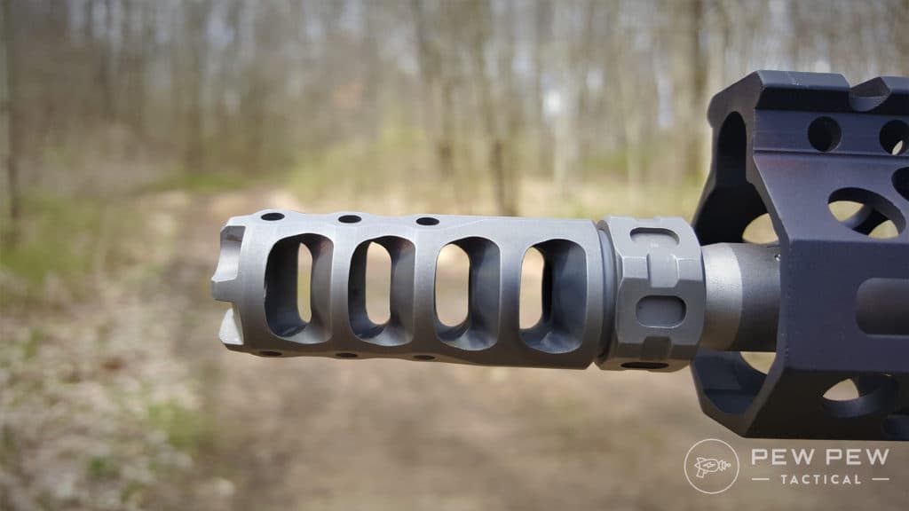 Reducing Recoil for an AR-15 brake time