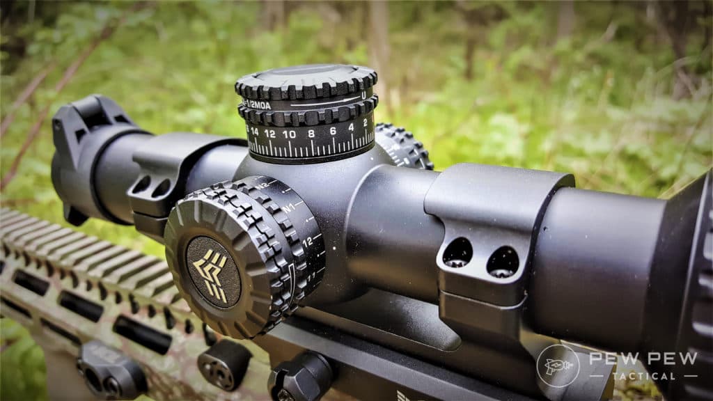 Swampfox Arrowhead 1-8x LPVO Side view