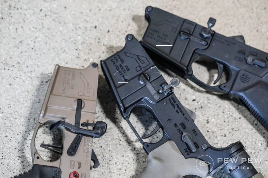 Aero AR-15 Lowers