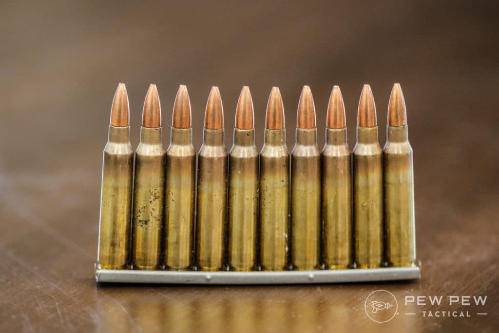 Clip of 5.56 XM193