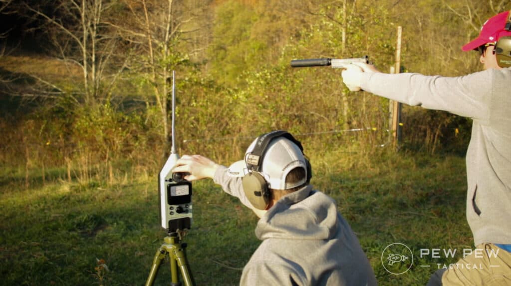 Silencer Center Banish 45 Testing