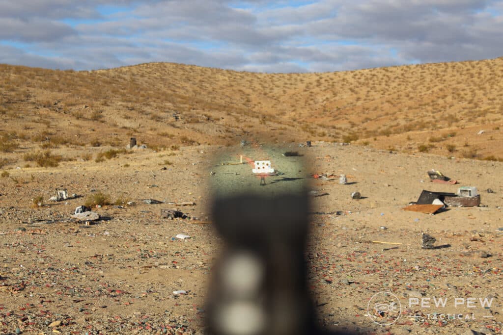 CZ P-01 with Sig Red Dot Sight Picture
