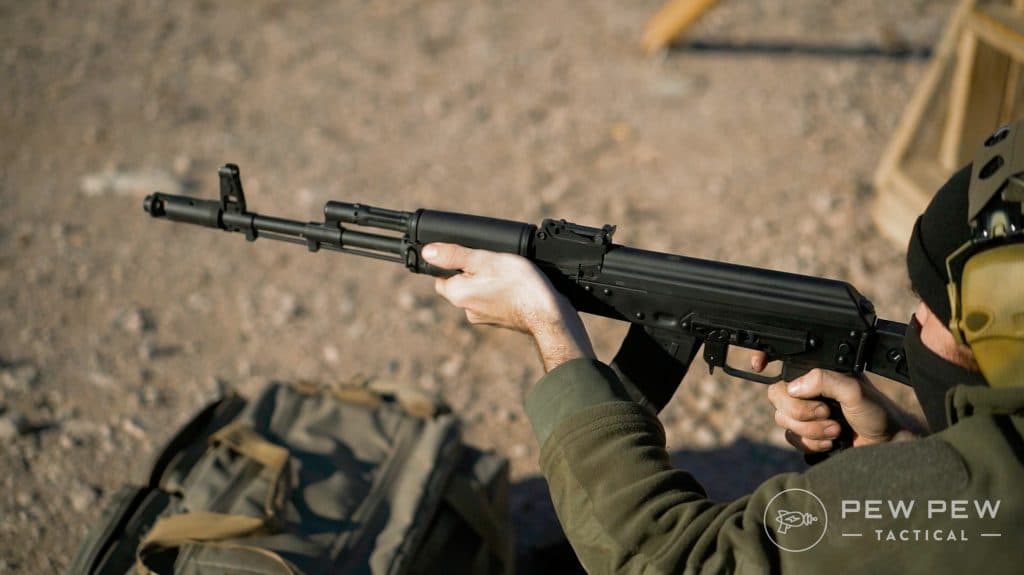 PSA AK 103 Shooting Top Down