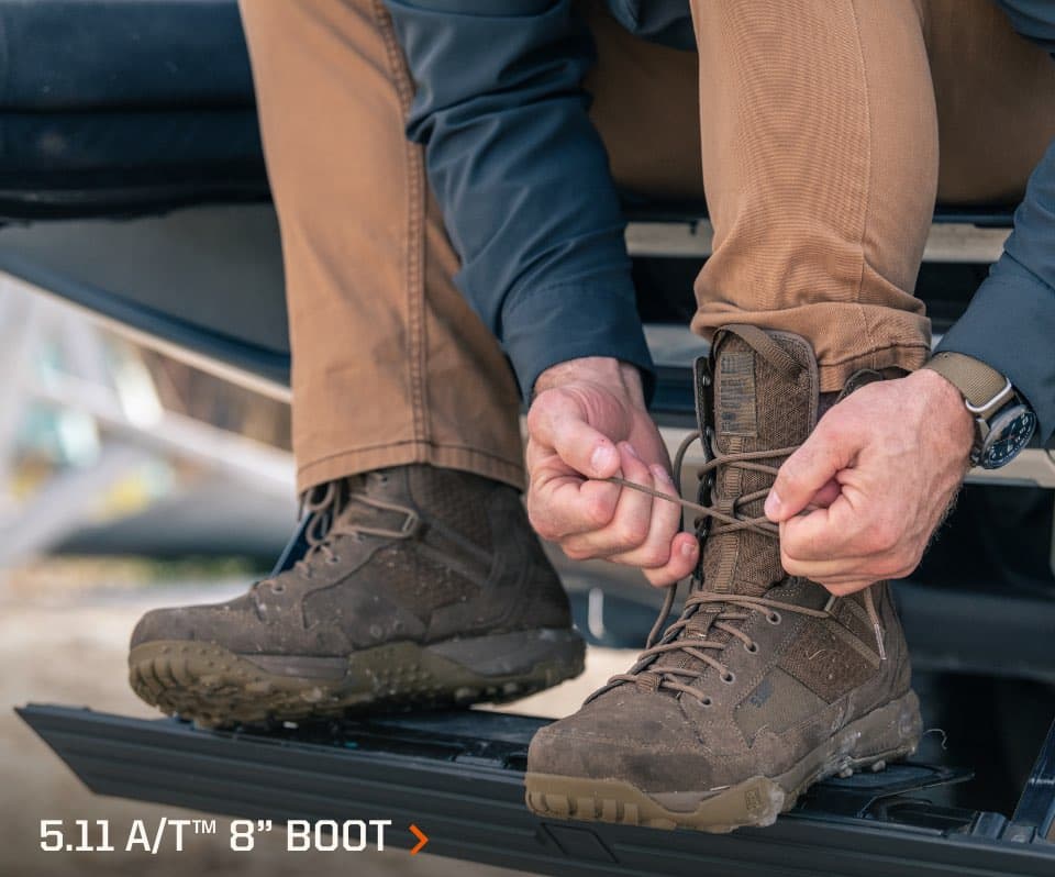 5.11 AT 8-In Boots Lifestyle