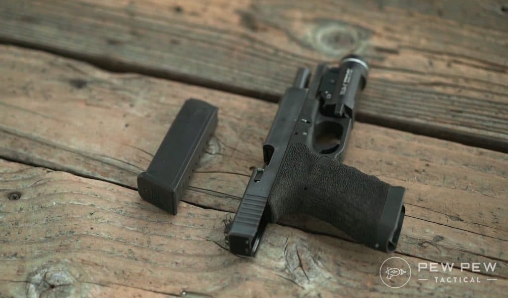 Locked Back Slide at Range
