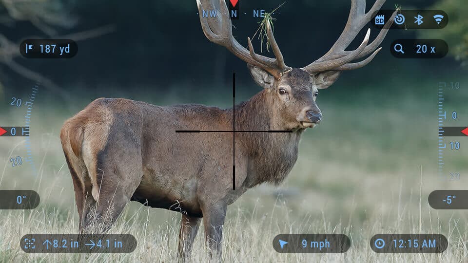 ATN X-Sight 4K Pro 5-20X Smart Ultra HD Day & Night Vision Rifle Scope view