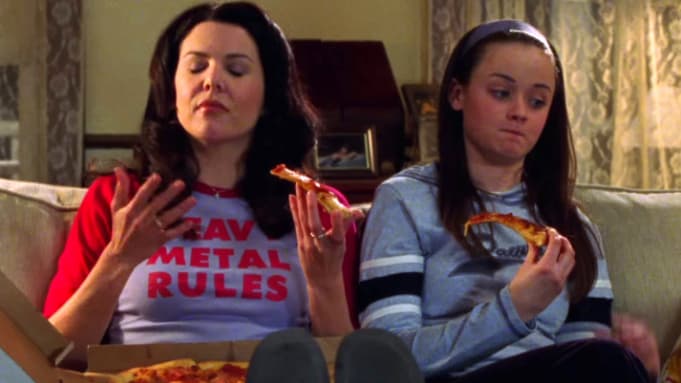 Girlmore Girls Pizza