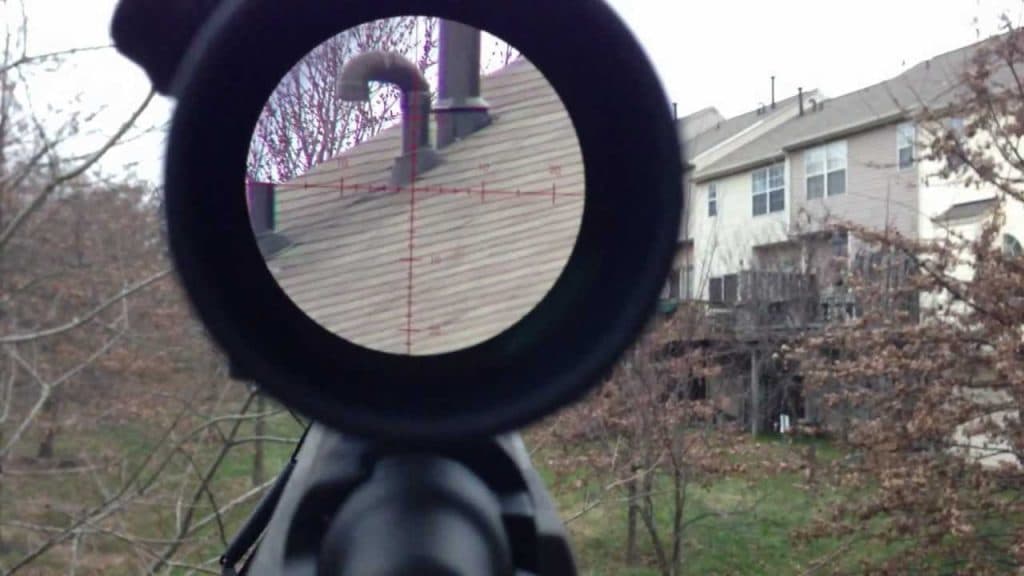Vortex Viper HST 6-24X50mm Riflescope view