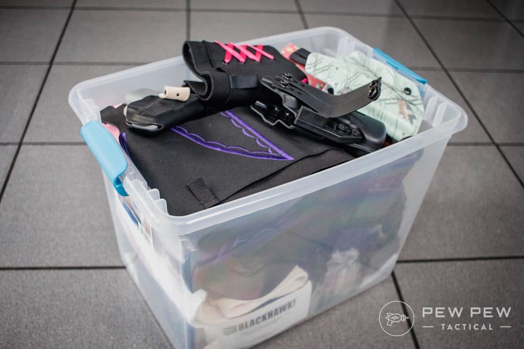 Womens Concealed Holster Bin