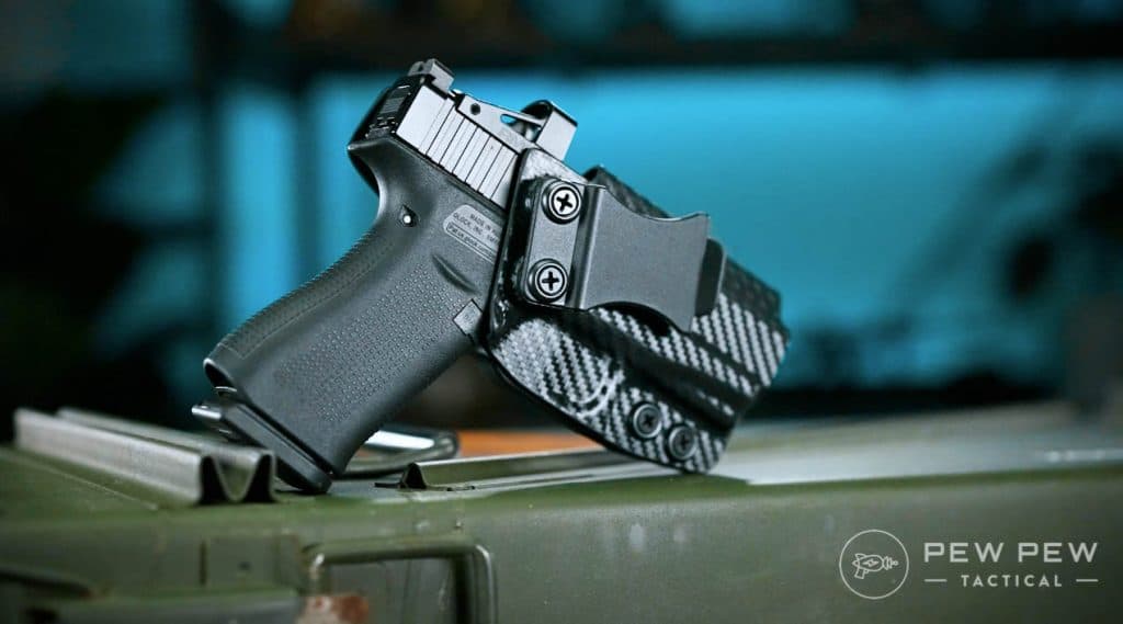 Glock G43X in IWB Holster