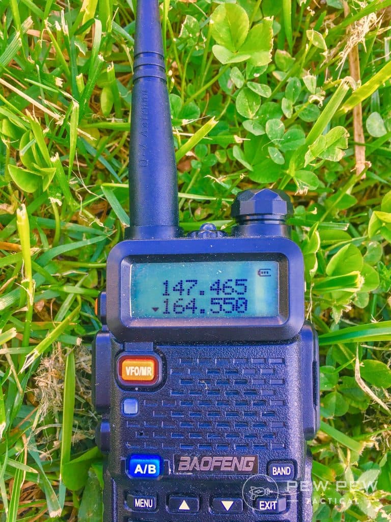 Baofeng UV-5R Programming