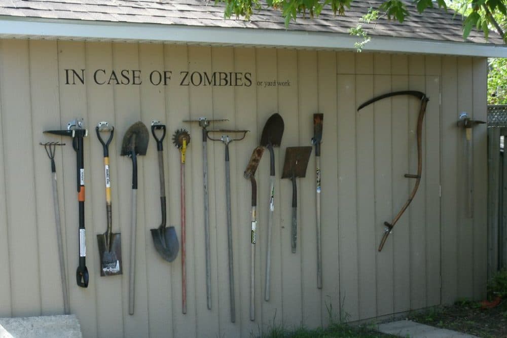 In Case of zombies garden tools