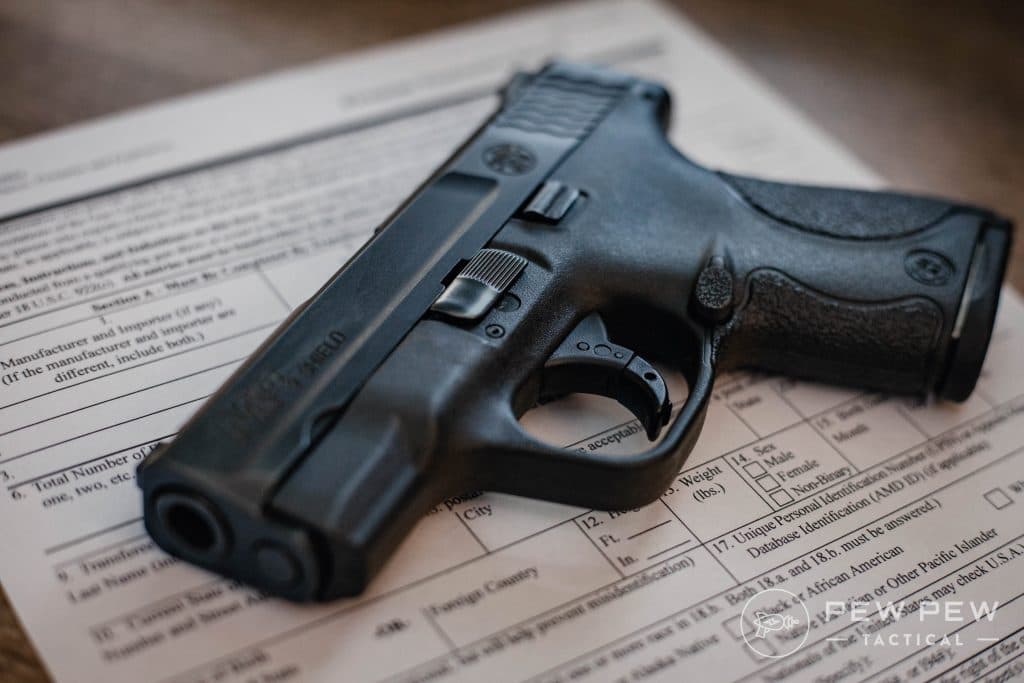 Form 4473 NICS and Shield