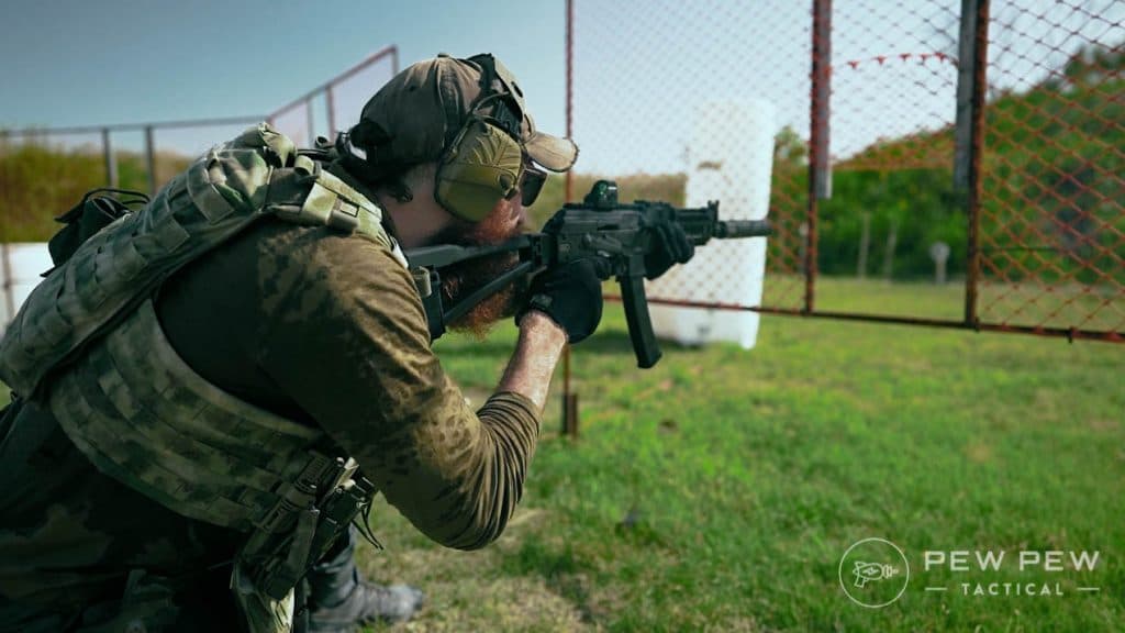 Kalashnikov USA KP9 Shooting