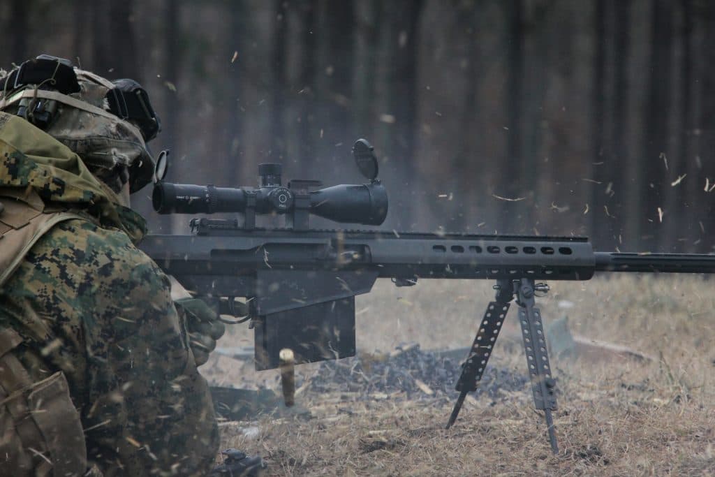LAR attacks Fort Pickett range