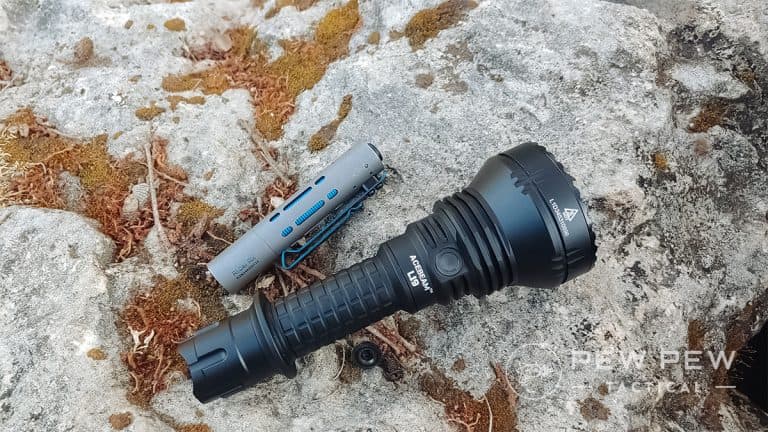 Post Thumbnail Image for post: Acebeam L19 & Rider RX Review: Most Powerful Tactical Lights?