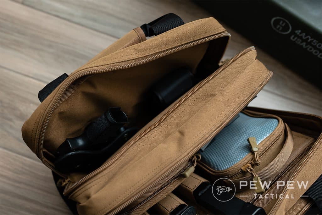 Savior Equipment Specialist Mini Range Bag, Back Compartment