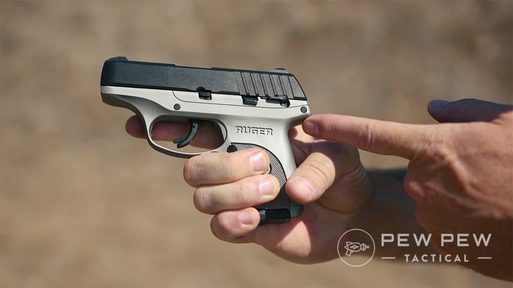 Ruger EC9s beaver tail